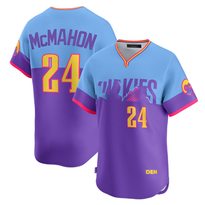Maillots de baseball personnalisés Colorado City Connect 2025 pour hommes et femmes, chemises brodées et cousues, uniformes pour jeunes avec logos - Product Image 4
