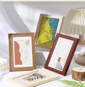 Customizable Modern MDF Wooden Multi-Size 5 6 7 8 Inch <strong>A5</strong> Photo <strong>Frame</strong> for Tabletop &amp; Wall Decor - Product Image 3