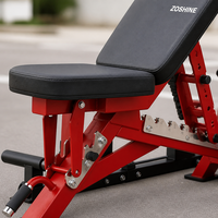 Machine de musculation multifonctionnelle Zoshine avec poulies doubles réglables pour entraînement à domicile