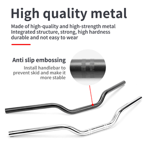 Prix avantageux Accessoires universels 7/8 "22mm Barres de poignée basses Pièces modifiées Guidon de moto Dirt Bike - Product Image 3