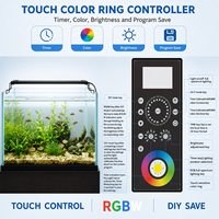 Luz Programable para Acuario con Simulación de Amanecer y Atardecer, Luz Automática para Acuario con Ciclo de 24 Horas