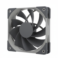 Ventilateur de boîtier d'ordinateur à pales inversées PWM Speedy 120 mm avec roulement à billes, 1500 tr/min, flux d'air élevé, refroidissement panoramique, dissipateurs de chaleur pour châssis