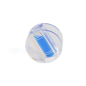 Tùy biến nhựa hình elip mức độ bong bóng lọ từ Mini hình ống mức độ bong bóng lọ