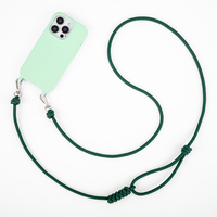 Lanière de Téléphone Universelle en Paracorde à Nœud Réglable Anti-Vol, Porté en Bandoulière, Couleur Personnalisée