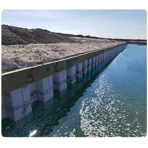 Sistema de pila de láminas de vinilo de conexión rápida Instalación rápida para protección contra inundaciones de emergencia - Product Image 5