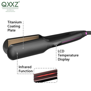Plancha <span class=keywords><strong>de</strong></span> pelo infrarroja profesional con pantalla <span class=keywords><strong>de</strong></span> temperatura, nuevo producto, herramienta <span class=keywords><strong>de</strong></span> estilismo <span class=keywords><strong>de</strong></span> <span class=keywords><strong>hierro</strong></span> plano, fuente eléctrica - Product Image 3