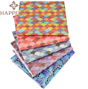HAPPEAK lot de <span class=keywords><strong>tissu</strong></span> en coton prédécoupé 5 pièces/ensemble 40*50cm <span class=keywords><strong>tissu</strong></span> Patchwork de Quilting de Style <span class=keywords><strong>japonais</strong></span> - Product Image 5
