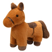 Peluche Cheval Réaliste Taille Personnalisée en Coton PP Premium, Doux et Moelleux, Idéal pour Anniversaire Enfants