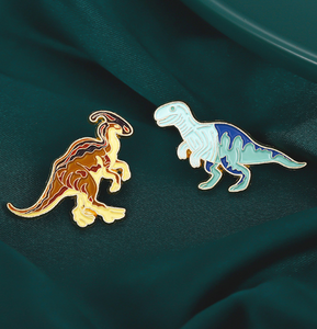 Nuevo Producto: Broches de Esmalte de Dinosaurios, Lindos Broches de Animales (Pterodáctilo, Triceratops, Estegosaurio, Tiranosaurio <span class=keywords><strong>Rex</strong></span>) para Solapa - Product Image 4
