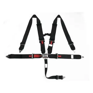 Car Racing Harness New Type SFI 5 Point Sport Safety Belt 3 Inch Far Europe ISO/TS16949 Polyester CCC, ECE R16 OEM, ODM CN;ZHE