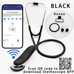 Estetoscopio Inteligente Eléctrico Bluetooth HMYL HM-9260 Clase I Específico para Bebés - Escucha y Graba Sonidos Cardíacos y Pulmonares, Digital Electrónico, CE - Product Image 2