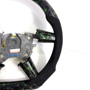 พวงมาลัย Pontiac Forged Carbon Alcantara GTO สำหรับ HOLDEN COMMODORE VZ <span class=keywords><strong>VY</strong></span> ปี 2004-2006 รองรับการปรับแต่งและขายส่ง - Product Image 5