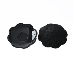 कारखाने प्रत्यक्ष बिक्री प्लम फूल के आकार के फीके आकार के फीके पैच सेक्सी निप्पल कवर गोंद इंजेक्शन के साथ - Product Image 5