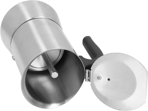Cafetera <span class=keywords><strong>Moka</strong></span> Plateada de Acero Inoxidable 304 de Alta Calidad para 2, 4, 6 y 10 Tazas - Product Image 5