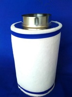 Filter Karbon Aktif 8 inci/ 200mm - 600mm Untuk Tenda Tanam, Rumah Kaca, Pemurnian Udara Dalam Ruangan