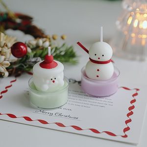 <span class=keywords><strong>Bougie</strong></span> chauffe-plat en cire <span class=keywords><strong>de</strong></span> soja artisanale, écologique, pour fête <span class=keywords><strong>de</strong></span> Noël, aromathérapie, nouveauté, parfum personnalisé, <span class=keywords><strong>bougie</strong></span> parfumée avec logo - Product Image 4