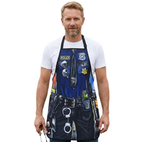 Delantales Unisex con Estampado por Sublimación, Delantales Personalizados para Cocina, Barbacoa, Manualidades, Dibujo, Profesionales Culinarios, Uniformes para Restaurantes y Bares