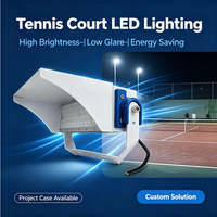 Éclairage de terrain de tennis LED SMD 200W IP65 avec solutions réglables pour les terrains de sport