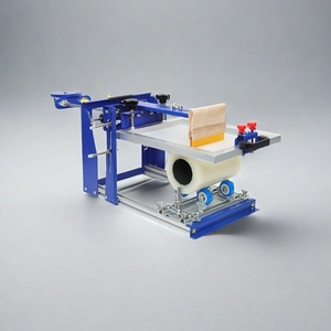 Máy in màn hình cong thủ công DL-qm-001 in đường kính 170mm + in đường ray nhôm trên bề mặt cong - Product Image 4