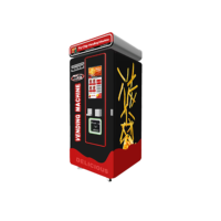 Distributeur automatique de frites et de poulet frit avec SDK, conforme ADA, Wi-Fi, multi-saveurs, en acier inoxydable