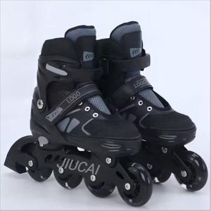 รองเท้าโรลเลอร์สเก็ตสำหรับเด็กรองเท้าสเก็ต4ล้อทำจากพีวีซีโคมไฟ ABEC-7พื้นนอกรองเท้าสเก็ตคาร์บอนอัลลอยด์ - Product Image 6