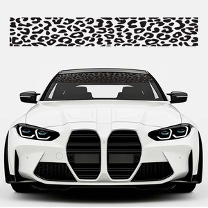 Universel 1 pièces imprimé léopard voiture <span class=keywords><strong>pare</strong></span>-<span class=keywords><strong>soleil</strong></span> <span class=keywords><strong>autocollant</strong></span> Unique Auto <span class=keywords><strong>pare</strong></span>-<span class=keywords><strong>brise</strong></span> décoration <span class=keywords><strong>autocollant</strong></span> pour voitures - Product Image 2