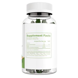 Gomitas con Sabor a Té Verde Matcha, Suplementos Herbales para Adultos, Beneficios para el Crecimiento del Cabello, 60 Unidades, 2 Gomitas Diarias, Vida Útil de 24 Meses - Product Image 2