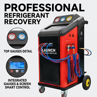 Máquina de Recuperación de Refrigerante LAUNCH 300 Plus AC, R134a o R1234yf, Certificación CE, Máquina de Intercambio de Gas AC