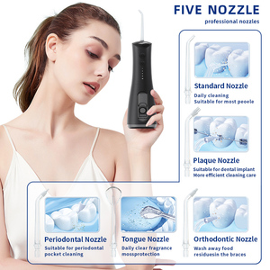 CHĂM SÓC RĂNG làm sạch điện máy bay phản lực xỉa 300ml xỉa IPX7 xách tay mini Irrigator miệng không dây nhà nha khoa điện nước Flosser - Product Image 2