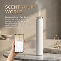 Diffuseur d'arômes intelligent avec batterie rechargeable 10000 mAh, machine à parfum, contrôle par application, nébuliseur pour la maison, l'hôtel, l'utilisation sur le bureau