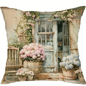 Federa per Cuscino Stampata in Stile Nordico Minimalista, Copricuscino Decorativo Quadrato per Auto - Product Image 2