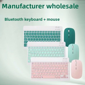 Bàn phím không dây màu kẹo rất - Product Image 5