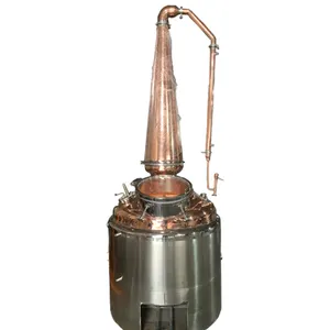 30l 50l 100l 200l 300l 500l cuivre/acier inoxydable moonshine alambic distillateur distillation