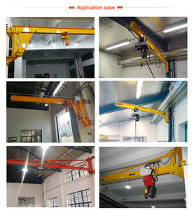 Grúas de Brazo Articulado de Bajo Perfil de 500 kg y 1 Tonelada, Montadas en Pared, con Polipasto Eléctrico - Product Image 6