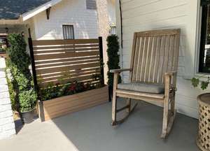 Panneaux de clôture d'intimité en bois pour jardin, patio et extérieur OEM avec aménagement floral intégré pour <span class=keywords><strong>la</strong></span> sécurité sportive - Product Image 5
