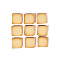 Biscuits sandwichs aux fraises lyophilisées, biscuits croustillants emballés individuellement, fournisseur en gros de collations sous marque privée OEM