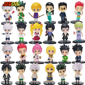 HESPER Juego de 6 Figuras de Anime de 6-10 cm, Colección Hunter x Hunter, Killua Zoldyck, Hisoka, Kurapika - Product Image 1