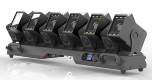 Projecteur LED 60W à tête mobile, éclairage de scène matriciel, lampe à effets DMX512 pour DJ, fête, mariage, événement, club, spectacle - Product Image 3