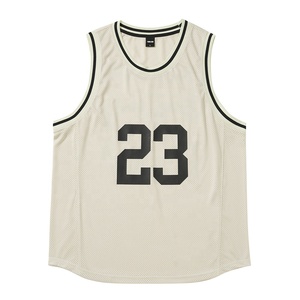 Personalized Your Team Logo Design Mesh Basketball Jersey Sleeveless 100% Polyester Basketball Uniform High Quality - Product Image 6