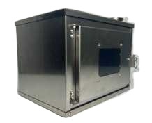 Stufa <span class=keywords><strong>a</strong></span> <span class=keywords><strong>Legna</strong></span> per Esterni in Acciaio Inox 304 dal Design Moderno, Forno per Pizza con Termometro, Caminetto Portatile per Campeggio - Product Image 2