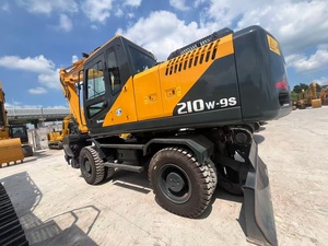 Excavadora de Ruedas Usada Hyundai 210W-9S Robex, Excavadora Hidráulica con Cucharón de 0.92m³ para Construcción y Movimiento de Tierras - Product Image 2