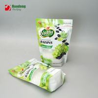 Sachets Doypack personnalisés à impression hélio pour chips, résistants à l'humidité, avec fermeture zip et fond carré, pour emballage alimentaire