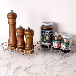 Modern Corner Minimalist <b>INS</b> Style Zinc Alloy Free Perforated Bathroom <b>Kitchen</b> Storage Rack with Drain - Product Image 4