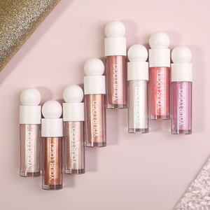 ไฮไลท์เตอร์เนื้อ<span class=keywords><strong>ลิ</strong></span>ควิดแบบกำหนดเองสำหรับ OEM กันน้ำ ติดทนนาน 8 สี เม็ดสีแน่นวิ้งค์ๆ ขายส่ง - Product Image 5