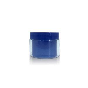 Emballage cosmétique bleu de 100g d'ANIMAL FAMILIER de double pot de crème de crème faciale de masque de cheveux de masque facia - Product Image 1