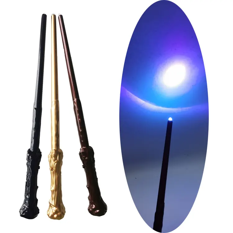 LED Glowing Magic Wand Stick für Party Kostüm Requisiten Hexen Zauberer Dekorationen Leuchtende Halloween-Artikel