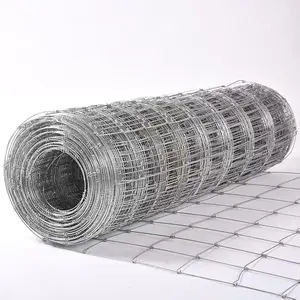 Clôture agricole de clôture de bétail galvanisée par fil à haute résistance clôture de champ fabriquée en Chine
