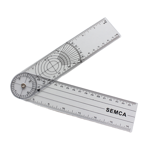 Strumento di misurazione di precisione del righello goniometro in plastica - Product Image 2