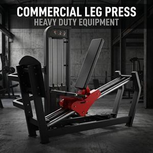 Machine de presse à jambes commerciale économique, vente en gros directe d'usine, faible MOQ, équipement de fitness OEM pour l'entraînement des membres inférieurs en salle de sport - Product Image 3