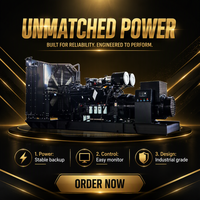 Générateur diesel Cummins silencieux de type conteneur 1200 kVA-1875 kVA avec refroidissement par eau, éclairage LCD, isolation thermique pour zones glacées